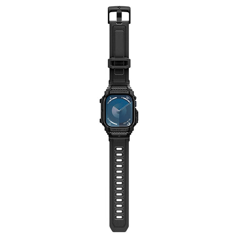 Spigen Apple Watch 11/10 Series Case+Band – Rugged Armor Pro
